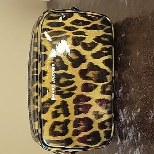 Marc Jacobs Leopard Print Cosmetic Bag Pouch